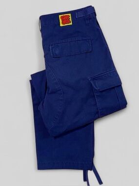 Empyre Navy Cargo Skate Pants Reinforced Knee Utility Pants 28